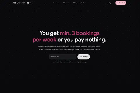Omentir - Convert LinkedIn users into your customers