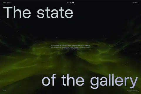 The state of the gallery | mesh3d