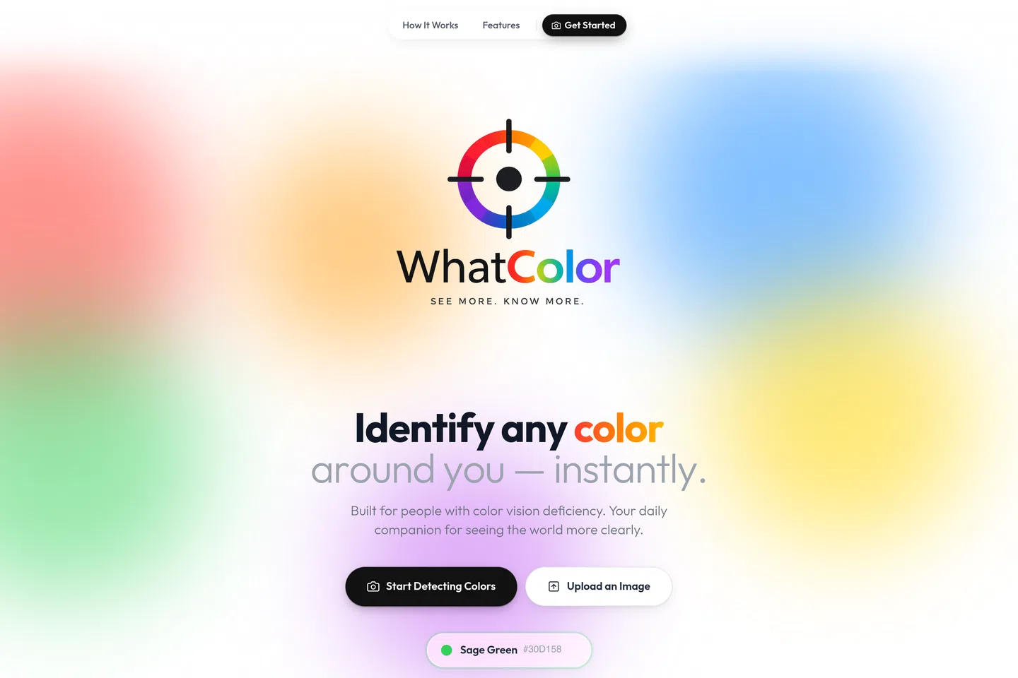 WhatColor — See More. Know More. screenshot