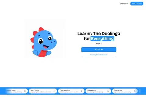 Learnr - The Duolingo for Anything