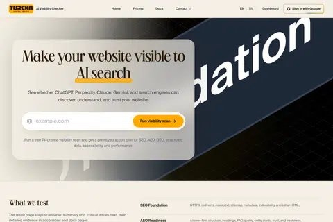 Tureka AI Visibility Checker